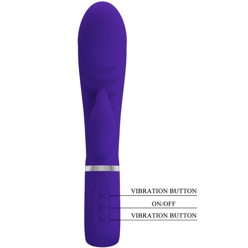 Pretty Love Prescott Vibrador Multifunción Punto G Púrpura