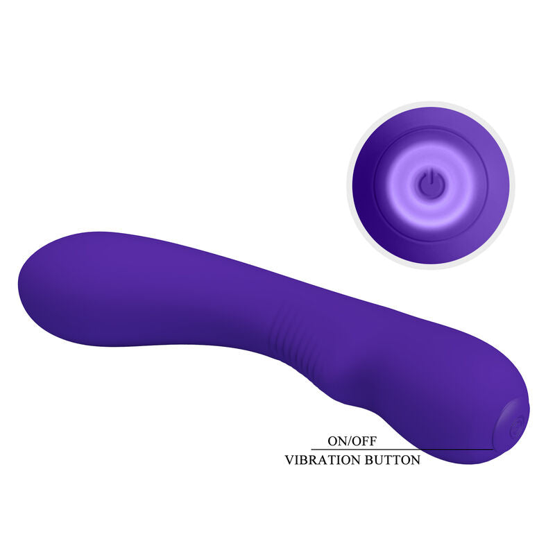 Pretty Love Prescott Vibrador Recargable Púrpura