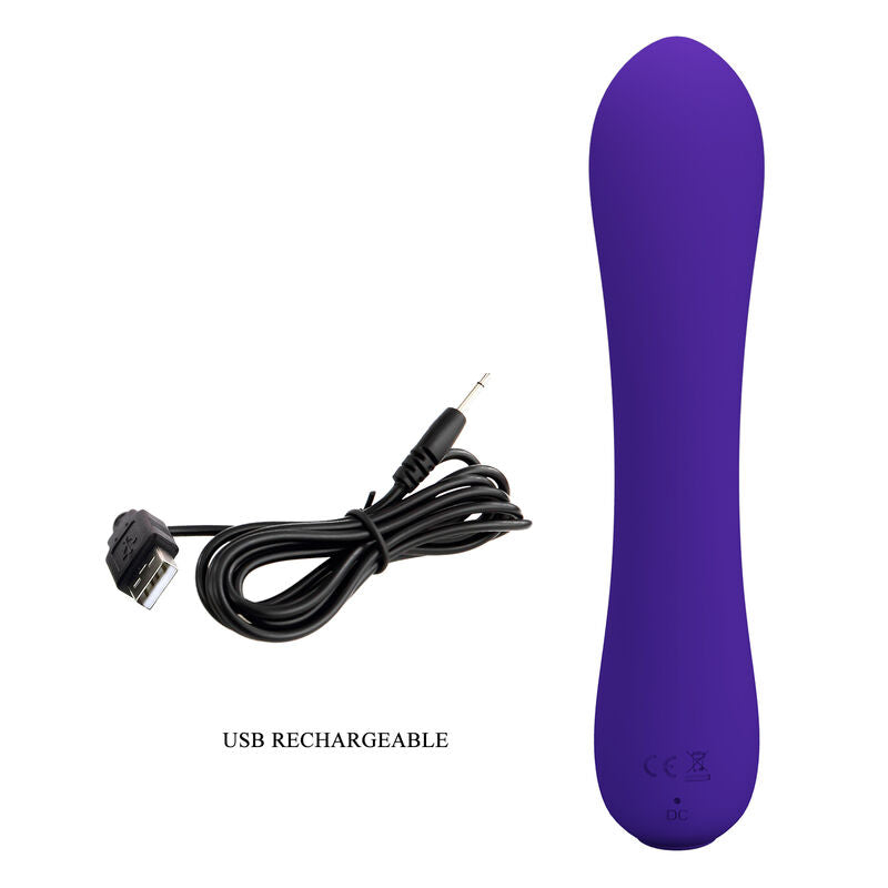 Pretty Love Prescott Vibrador Recargable Púrpura
