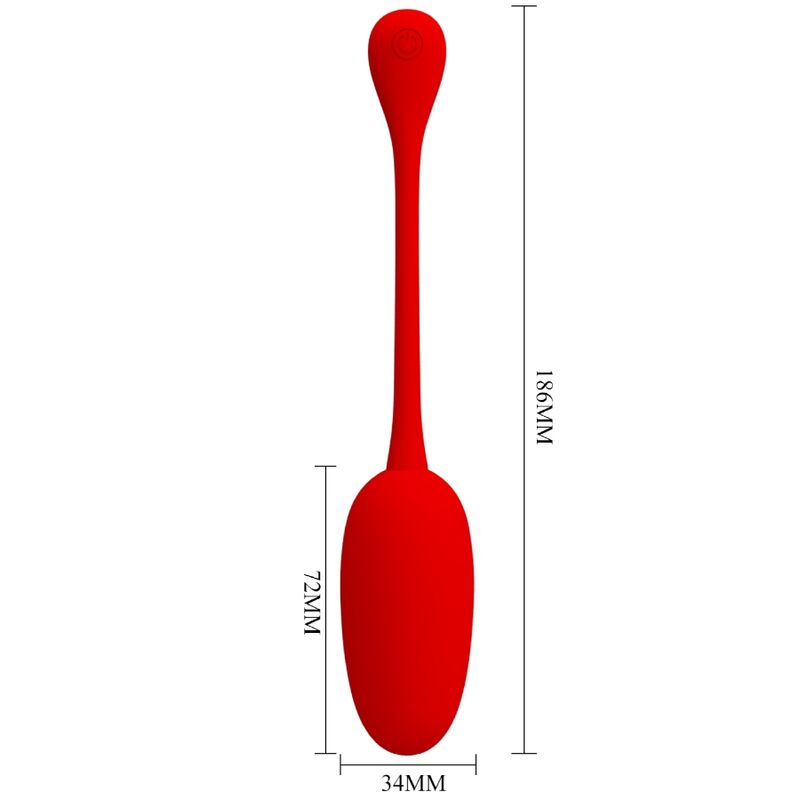 Pretty Love Knucker Red - Vibrador Recargable