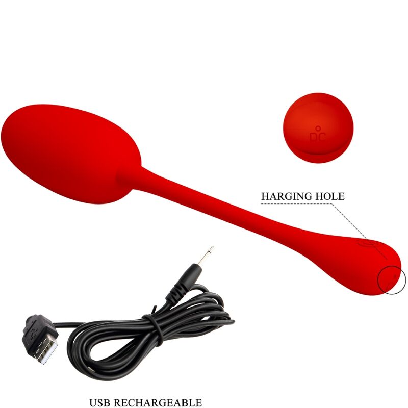 Pretty Love Knucker Red - Vibrador Recargable