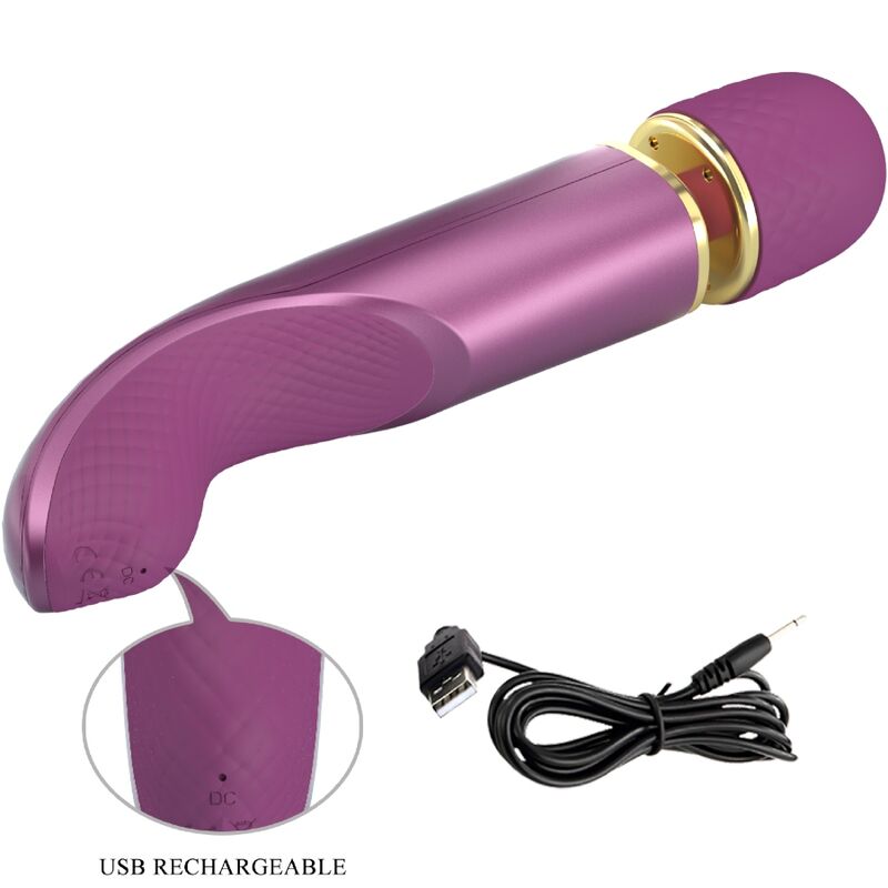 Pretty Love Massager 7 Modos Vibración Púrpura