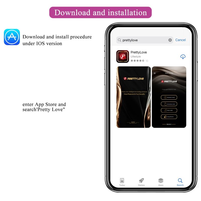 Pretty Love Catalina Vibrador con Control Remoto por App - Púrpura
