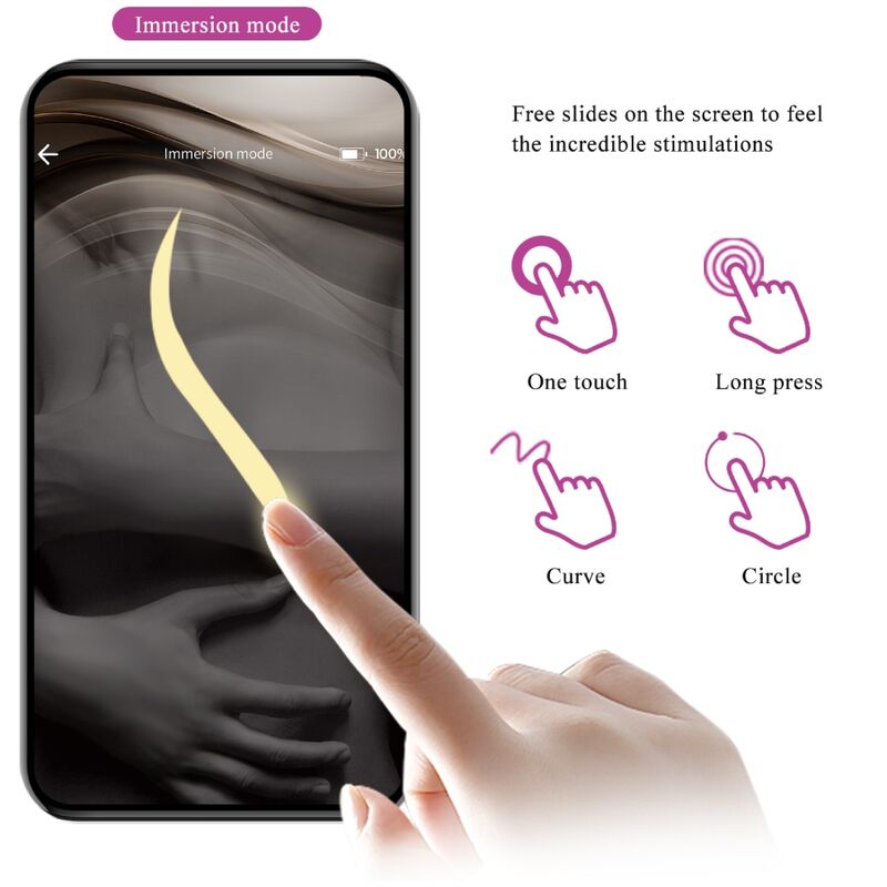 Pretty Love Catalina Vibrador con Control Remoto por App - Púrpura