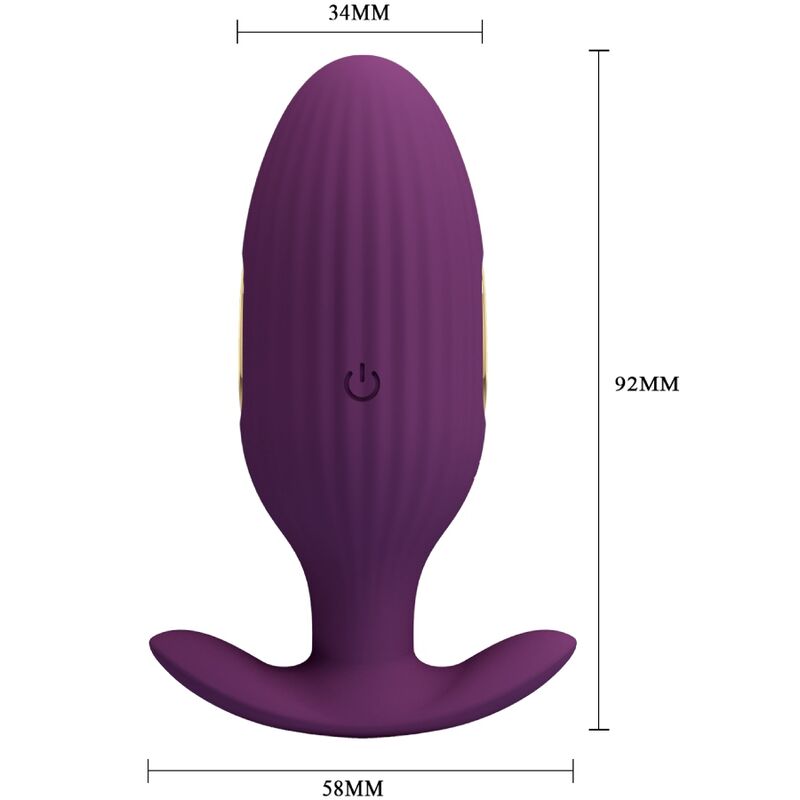 Pretty Love Jefferson - Plug Anal Controlado por App