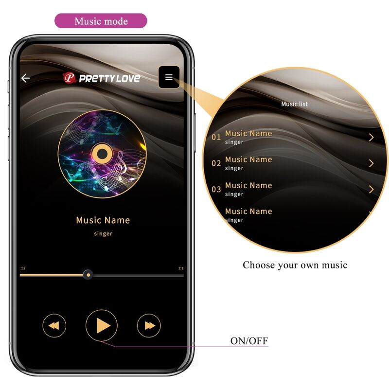 Pretty Love Jefferson - Plug Anal Controlado por App