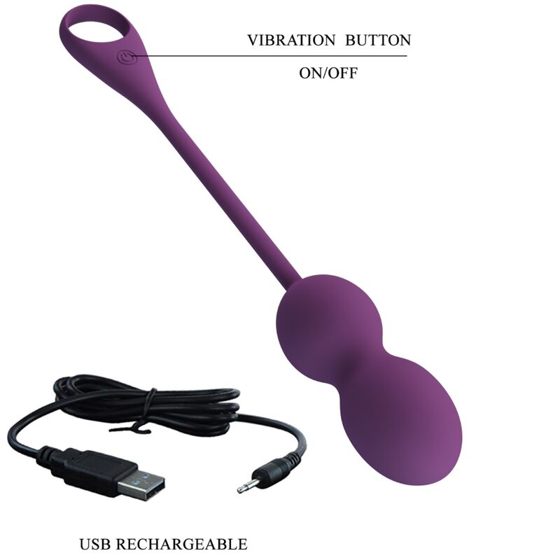 Pretty Love Elvira Kegel Balls con Control Remoto por App