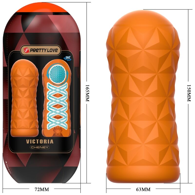 Pretty Love Victoria Cheney Masturbator Orange