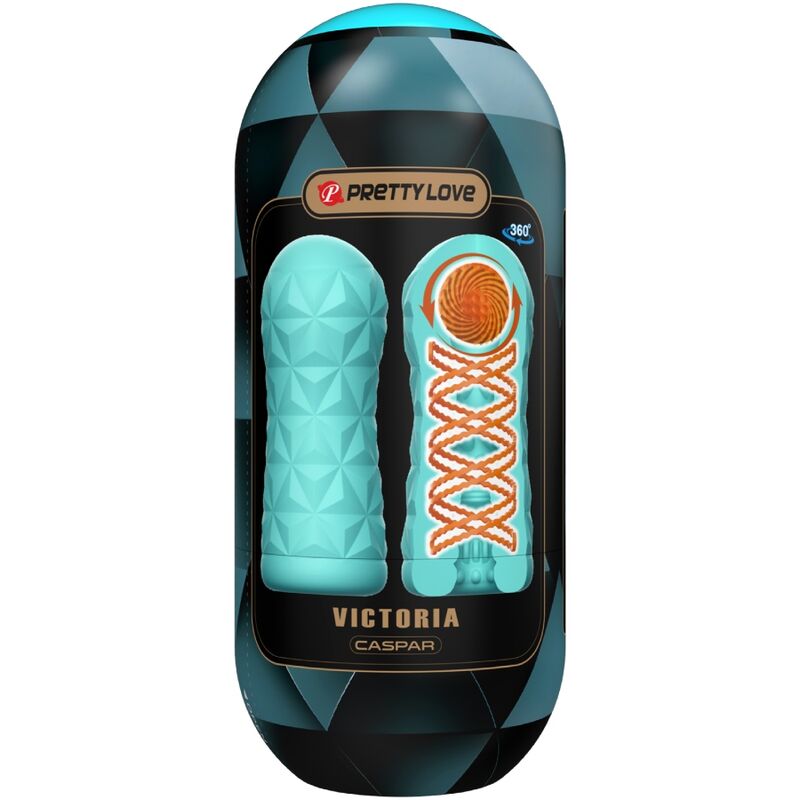 Pretty Love Victoria Caspar Masturbador Aqua Green