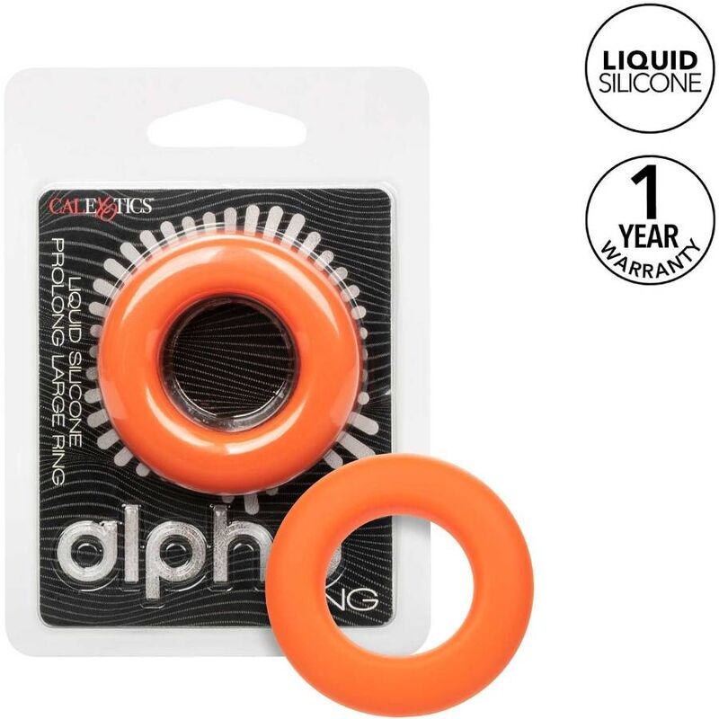 CalExotics Alpha Prolong Large Ring Orange