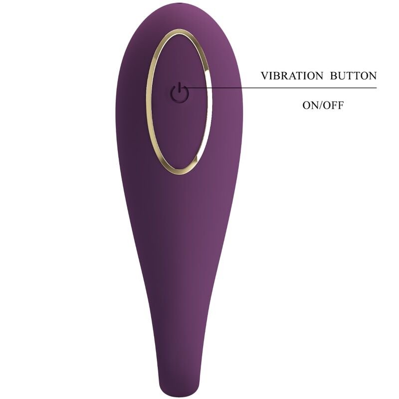 Pretty Love August Remote Control Vibrador Doble Placer