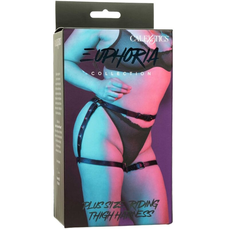 CalExotics Euphoria Plus Size Riding Thigh Harness - Arnés Premium Ajustable