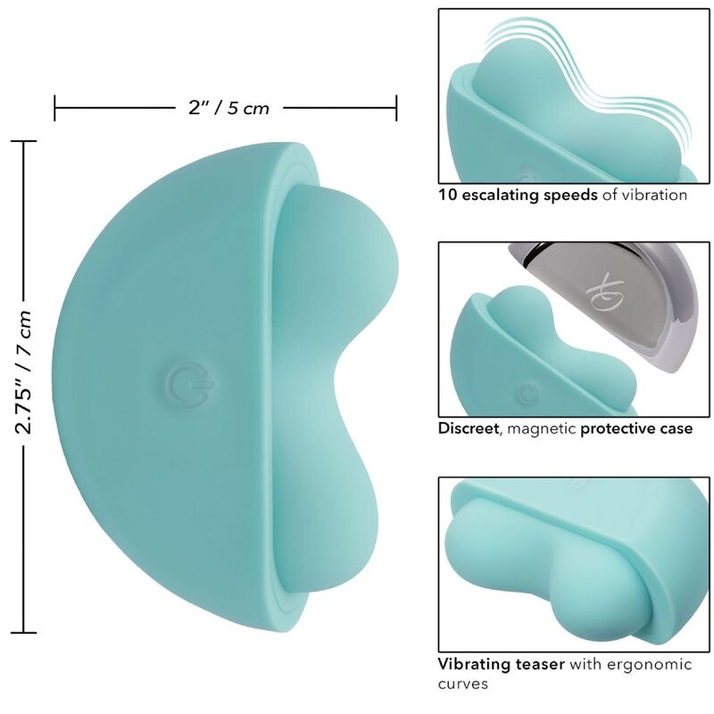 Ovation Applause Stimulator Aqua Green - CalExotics