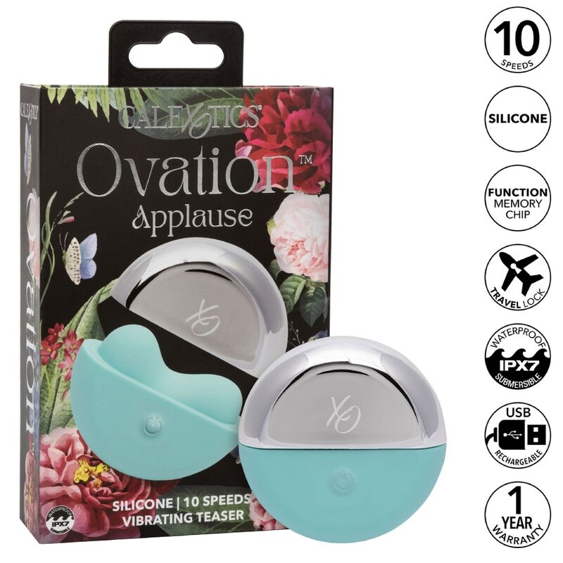 Ovation Applause Stimulator Aqua Green - CalExotics