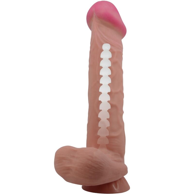 Pretty Love Sliding Skin Series - Dildo Realista 26 cm con Ventosa