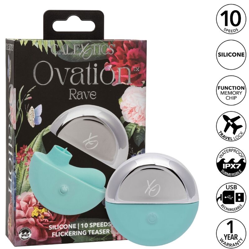 Ovation Rave Stimulator Aqua Green - CalExotics
