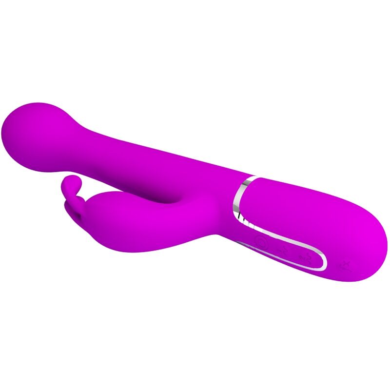 Pretty Love Dejon Rabbit Vibrator 3 en 1 Multifunción Violeta