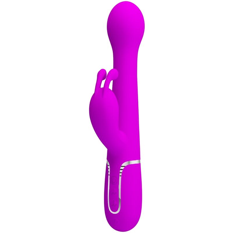 Pretty Love Dejon Rabbit Vibrator 3 en 1 Multifunción Violeta