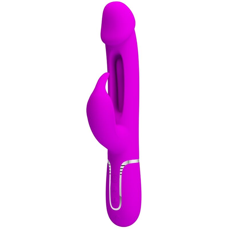 Pretty Love Kampas Rabbit 3 en 1 - Vibrador Multifunción Fucsia