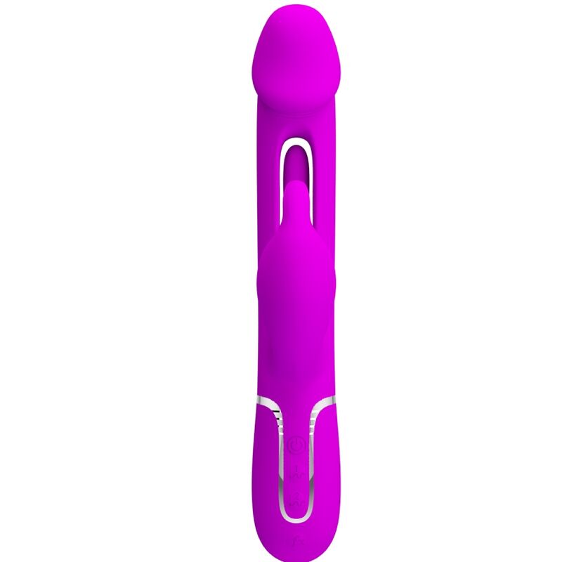 Pretty Love Kampas Rabbit 3 en 1 - Vibrador Multifunción Fucsia