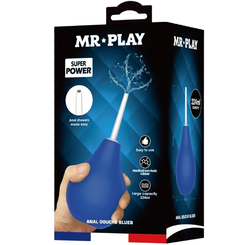 Mr Play Anal Douche Blue Super Power