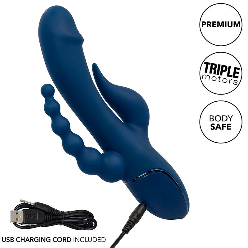 Vibrador Triple Orgasm Blue - CalExotics