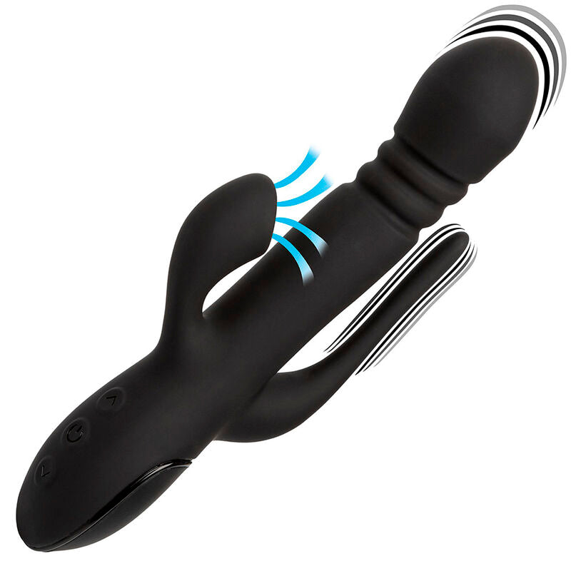 CalExotics Triple Euphoria Black - Vibrador