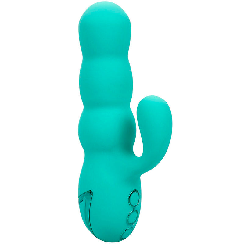 California Dreaming Del Mar Diva Vibrator Rabbit Aqua Green