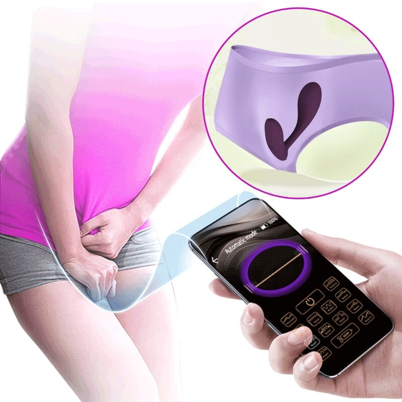 Pretty Love Baird G-Spot 12 Vibraciones Recargable Lila con App