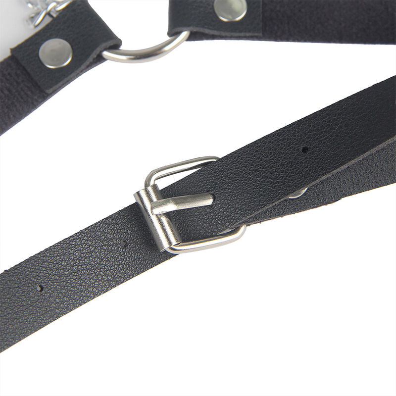 Subblime Leather Belt Harness Negro - Arnés Halter Sexy