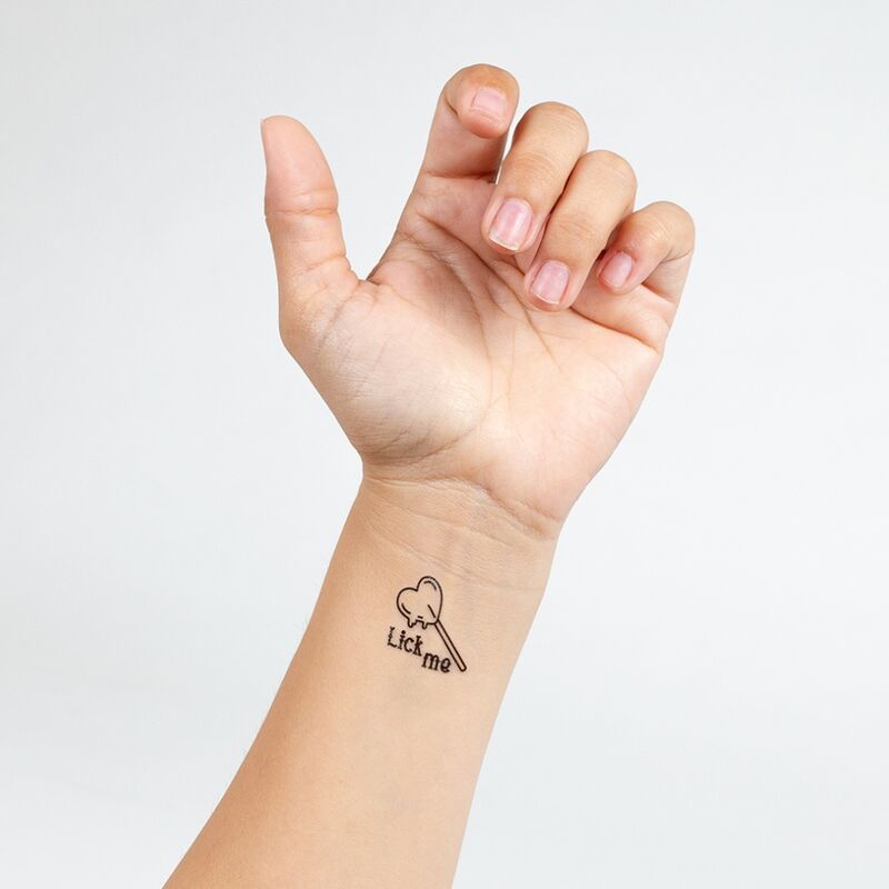 Set de 10 Tatuajes Temporales Candy Collection - Secret Play
