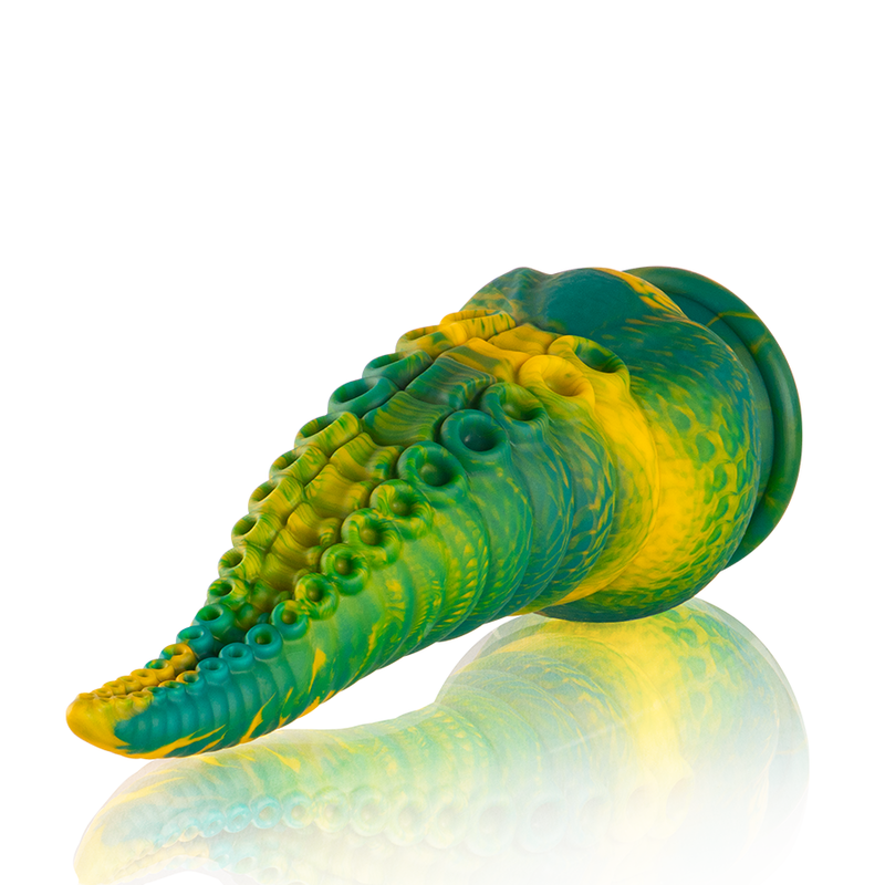 Epic Cetus Green Tentacle Dildo Talla Grande
