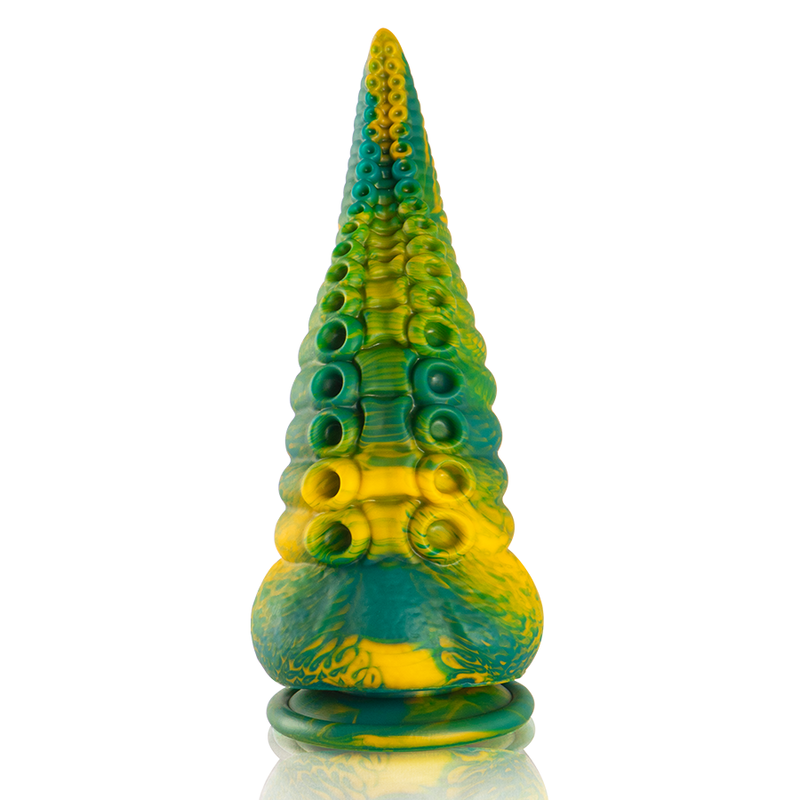 Epic Cetus Green Tentacle Dildo Talla Grande