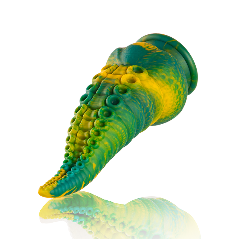 Epic Cetus Green Tentacle Dildo Talla Grande