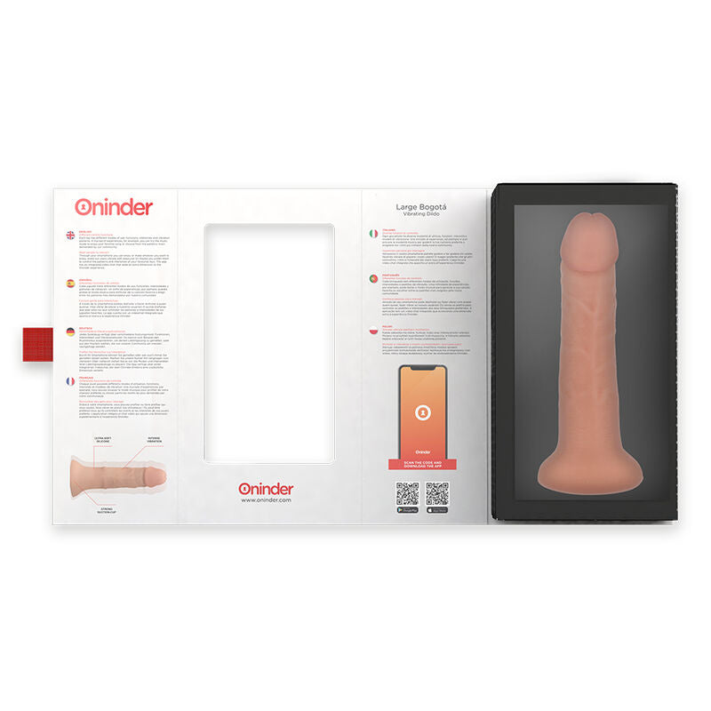 Oninder Large Bogotá Vibrador 9 Velocidades 22 cm