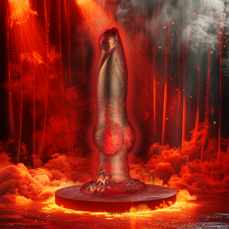 Epic Prometheus Dildo Titan In Flames Recargable con Control Remoto