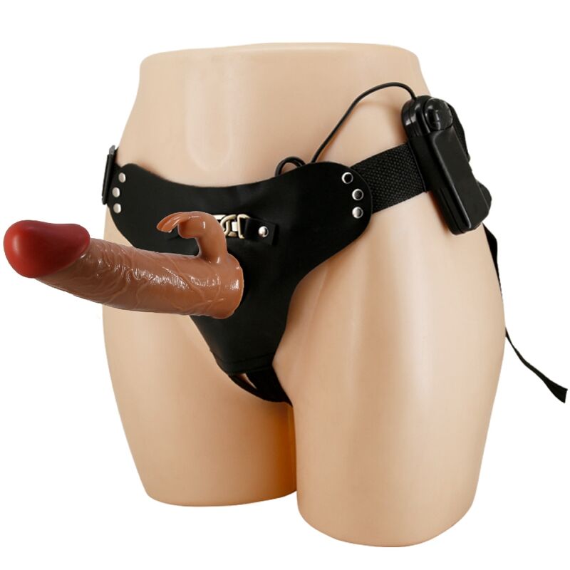 Pretty Love Marion - Arnés Universal con Dildo Vibrador 19 cm