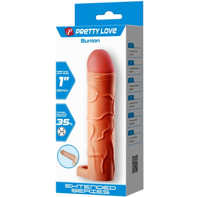 Pretty Love Bunion Penis Extender Cover - Flesh