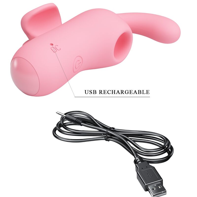 Pretty Love Mini Fun Toys Vibrador y Succionador con 30 Modos de Vibración