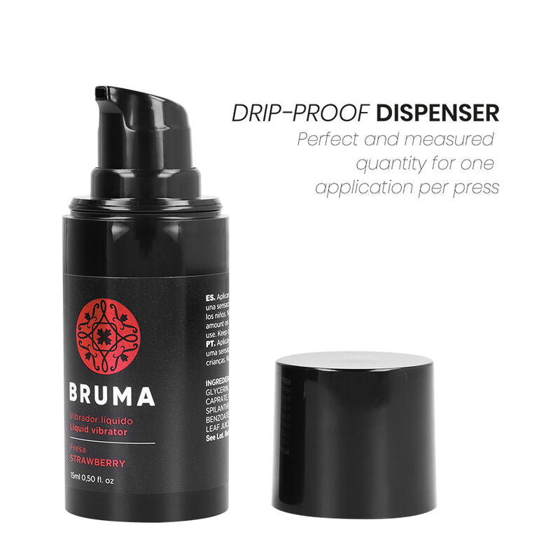 Bruma Liquid Vibrator Ultra Sliding Strawberry 15 ml