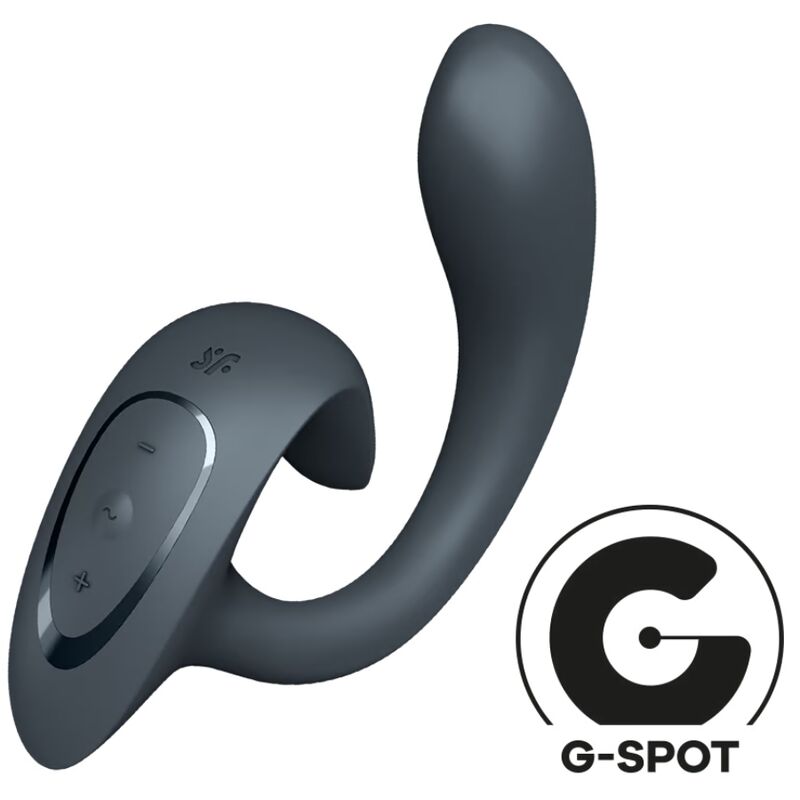 Satisfyer G for Goddess 1 Rabbit Vibrator Gris Oscuro