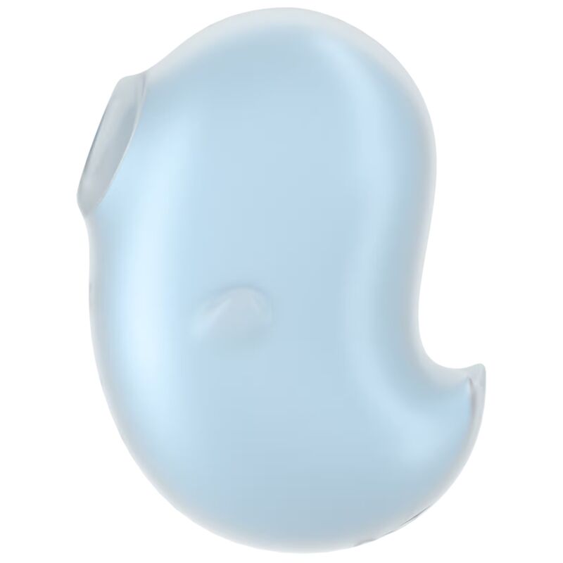 Satisfyer Cutie Ghost Lay-On Vibrator Azul Claro