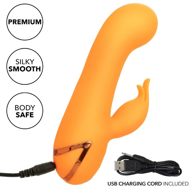 Montecito Muse Vibrator Rabbit Orange - California Dreaming