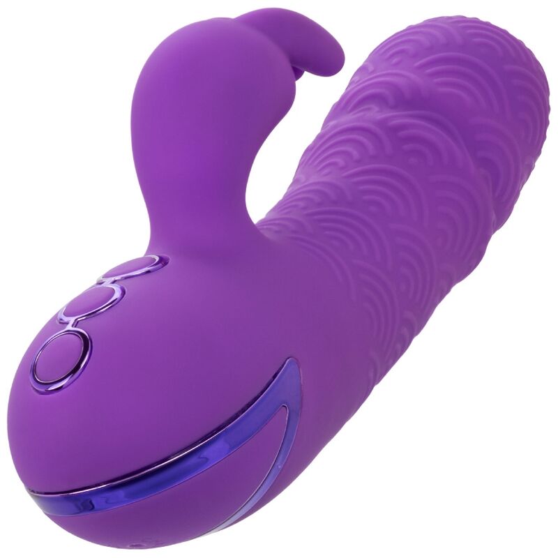 California Dreaming Manhattan Beach Marvel Vibrator Rabbit Purple