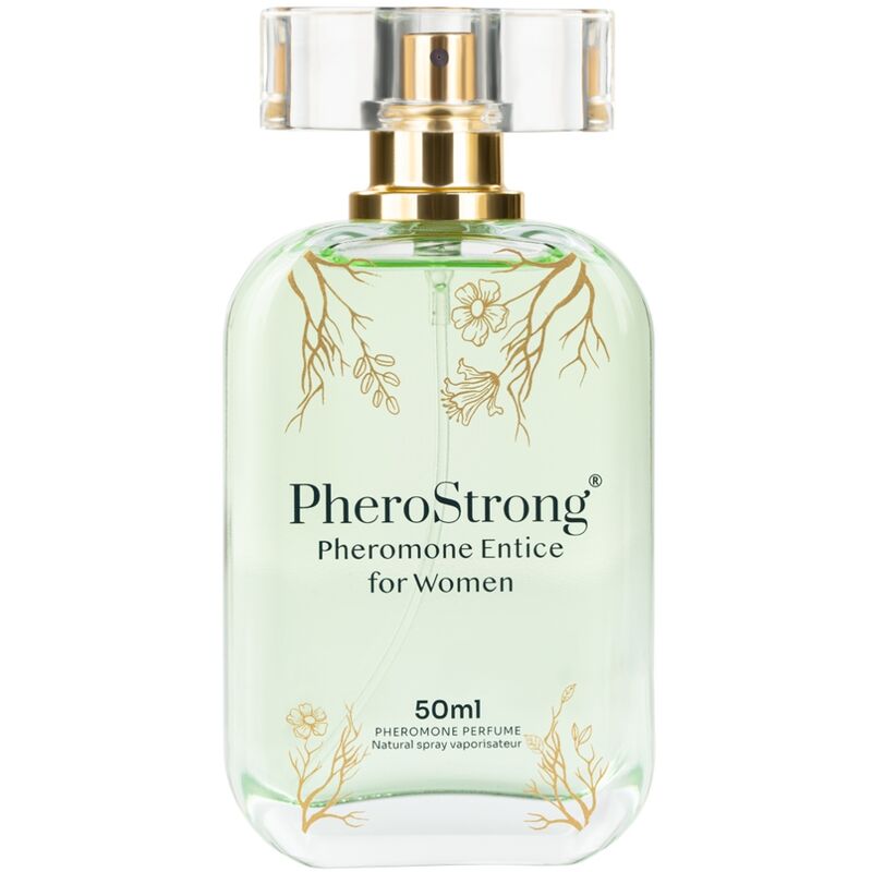 PheroStrong Pheromone Perfume Entice para Mujer 50 ml