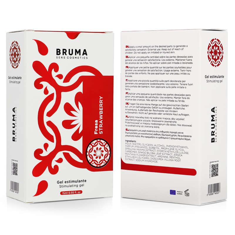 Bruma Strawberry Flavor Intensifying Balm 15 ml