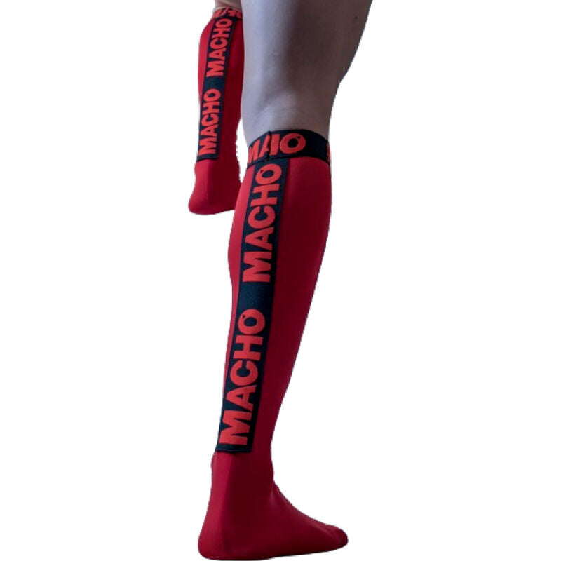Calcetines Finos Macho Underwear Talla Única Rojo