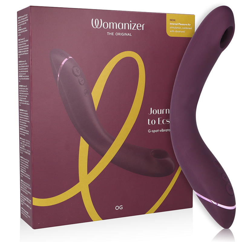 Womanizer OG G-Spot Aubergine - Estimulador Clitoridiano y G-Punto