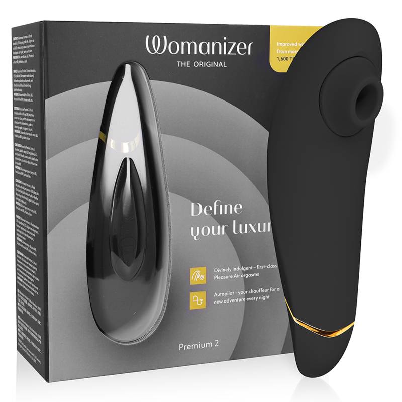 Womanizer Premium 2 - Estimulador Clitoral de Tecnología Air-Pulse