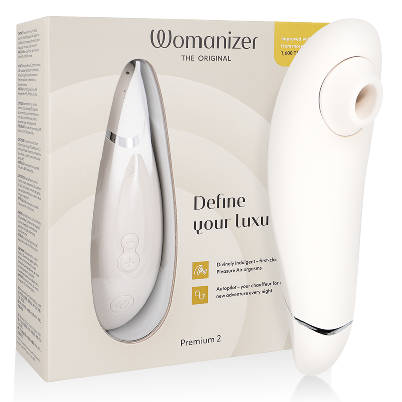 Womanizer Premium 2 Warm Gray - Succionador de Estimulación